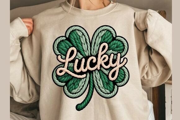 Faux Yarn St Patrick’s Day PNG: A Lucky Digital Asset