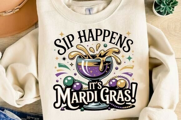 Its Mardi Gras Png: Funny & Festive