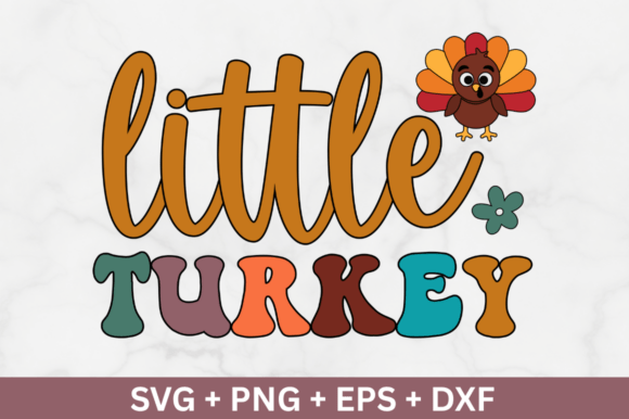 Little Turkey SVG: Perfect Thanksgiving Design