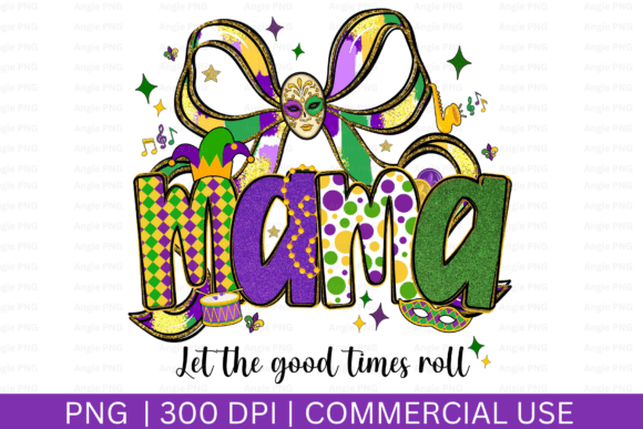 Mastering Digital Design with the Mardi Gras Mama Coquette Bow PNG for Print-on-Demand Success