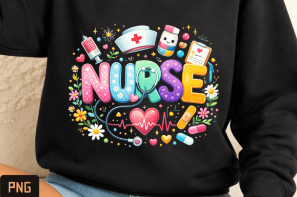 Mastering the Faux Yarn Nurse Floral Coquette Bow Png for Professional Sublimation Results