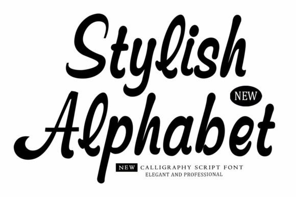 Stylish Alphabet: A Modern Script for Elegant Design