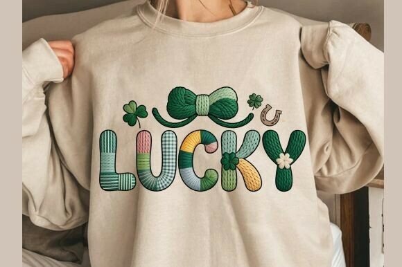 Unlocking Creative Potential with the Lucky Shamrock Faux Yarn St. Patrick’s PNG