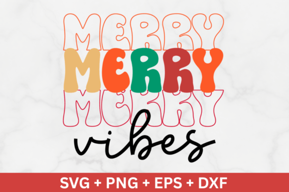 Unlocking Creative Potential with the Merry Vibes SVG Design