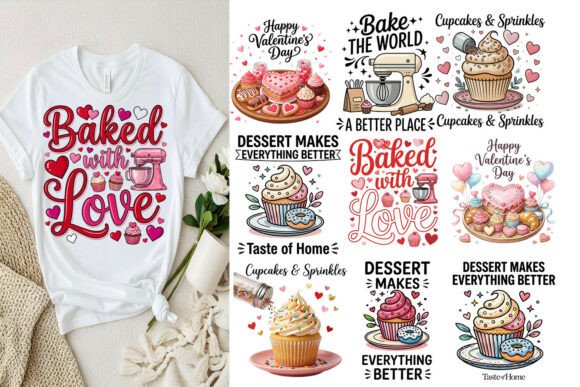 Unlocking Creativity: A Beginner’s Guide to the Cupcake Kitchen Towel PNG Bundle for Sublimation and Crafts