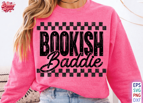 Unlocking Creativity with the Trendy Distressed Bookish Baddie PNG SVG
